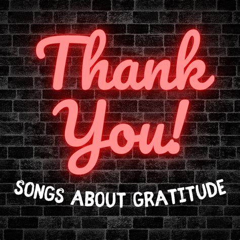 thank you songs